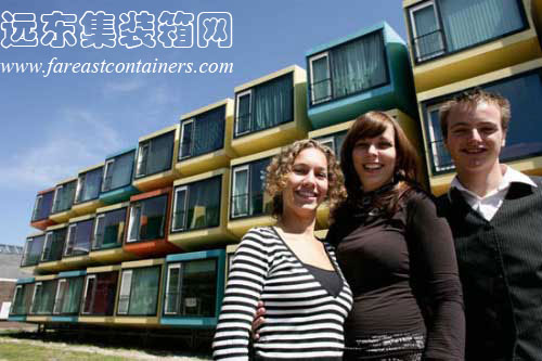宜家住人集裝箱活動房屋式學生公寓，二手集裝箱(貨柜)