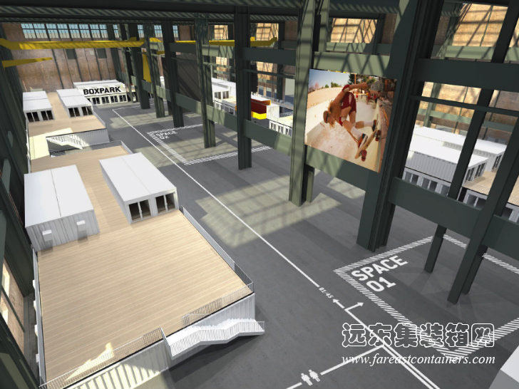 集裝箱大賣場Boxpark NDSM將擁有商鋪、酒店以及酒吧等